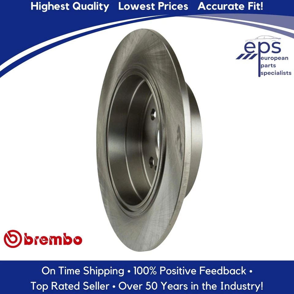 Rotores de disco de freio traseiro Mercedes L ou R Select 1990-95 SL Brembo 129 423 00 12 - Imagem 4 de 4