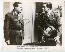 Plan Maestro-Wayne Morris-Norman Wooland-8x10-B&W-Todavía-Crimen-Drama-GD