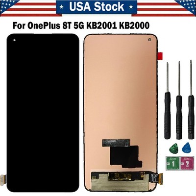A++For OnePlus 8T 5G KB2001 KB2000 KB2003 KB2005 OLED LCD Touch