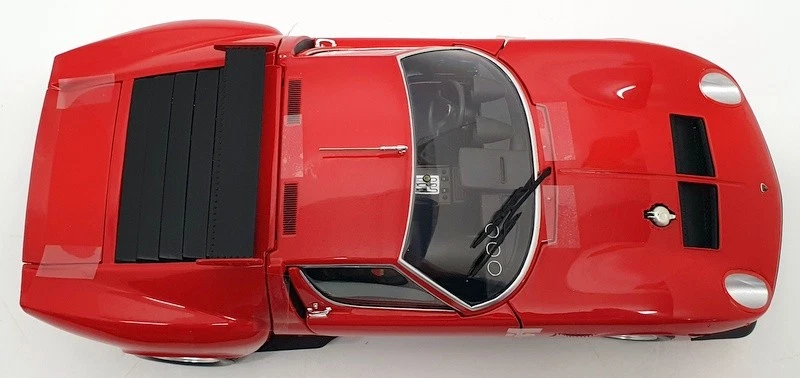 Modelo de coche Kyosho escala 1/18 08319R - Lamborghini Miura P400S 1966 - rojo/negro Foto 4 de 4