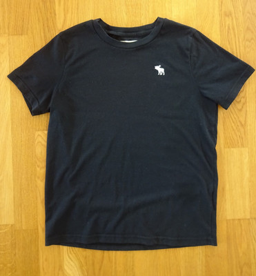 ABERCROMBIE KIDS  T-Shirt  schwarz dünn für Jungs Größe ca. 146 - 152   11-12 J