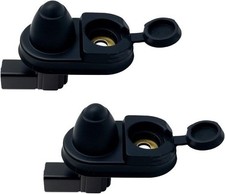 2Pcs Door Jamb Switch Interior Dome Light Push Buttons