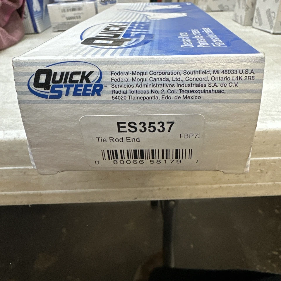 Extremo de barra de amarre de dirección exterior para Dodge Grand Caravan 2001-2004 Quick Steer ES3537 Foto 2 de 2
