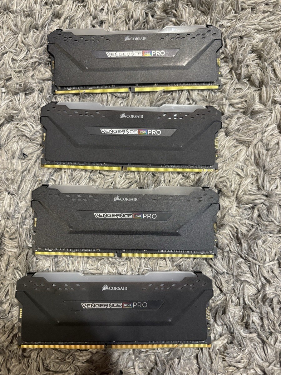 Corsair Vengeance RGB Pro 64GB (4x16GB) DDR4 RAM 2666MHz Memory