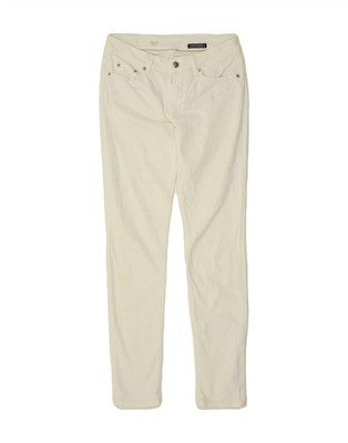 TOMMY HILFIGER Womens Venice Low Skinny Jeans W28 L34  White Cotton CD16