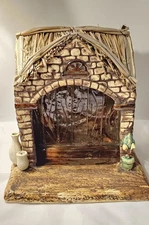 Vintage Seasons's Of Cannon Falls Nativity Manger 9"Wide x 9"High x 7" Deep