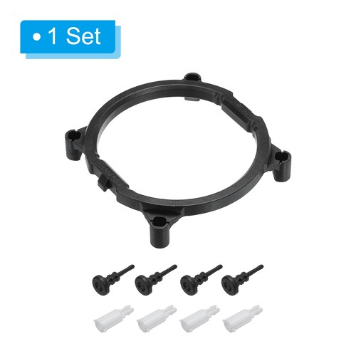 CPU Cooling Bracket Heatsink Bracket Cooling Mounting Sheet Plate Black Round - Afbeelding 3 van 4