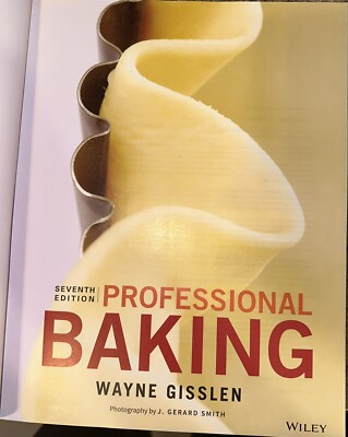Professional Baking by Wayne Gisslen (English) Hardcover Book, Comes With Code