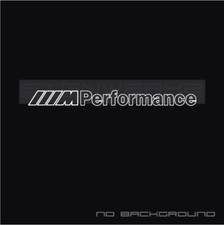 M Performance Decal Sticker M2 M3 Bmw M4 M6 X3 X5 X6 X5m X6m Outline Pair