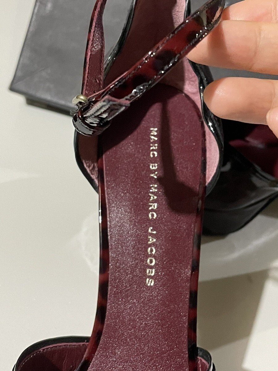 New Marc by Marc Jacobs Dress Leopard Patent High Heels New Marc by Marc Jacobs Dress Leopard Patent High Heels