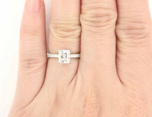 1 50 Carat Cushion Cut Diamond Engagement Ring Gia Certified Ebay