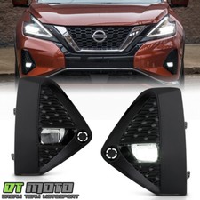 For 2019-2023 Murano Led Bumper Fog Lights Driving Lamps W Switch Left Right