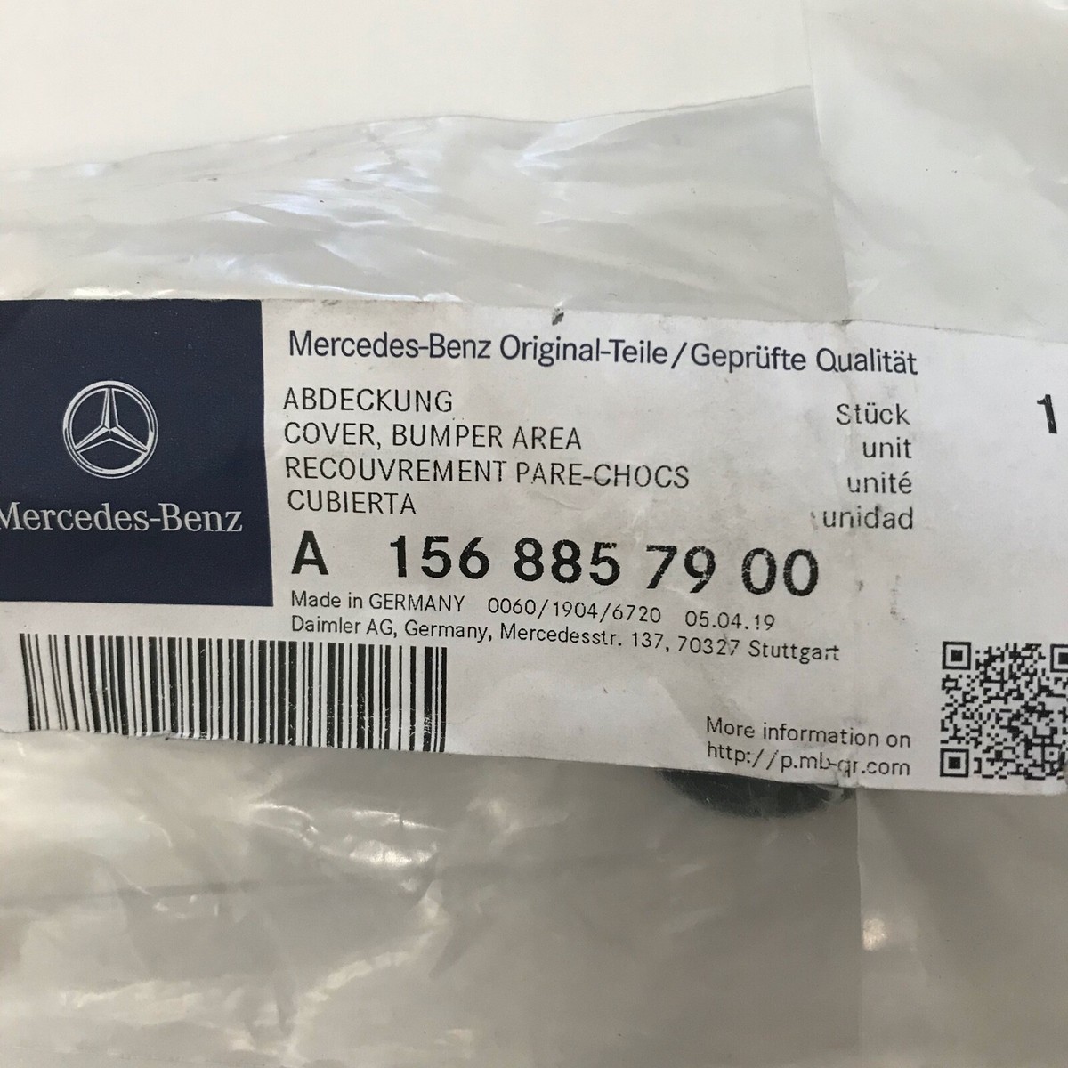 2018 2019 2020 Mercedes Benz GLA250 GLA45 Bumper Bracket 
