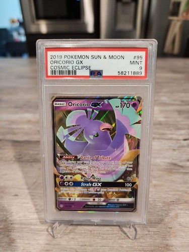 Oricorio-GX graded PSA 9 for sale on eBay