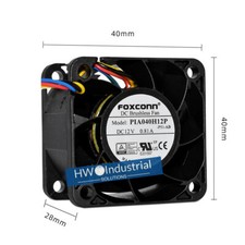 1/piece FOXCONN PIA040H12P 4028 12V 0.81A 4CM PWM Speed Regulation Cooling Fan
