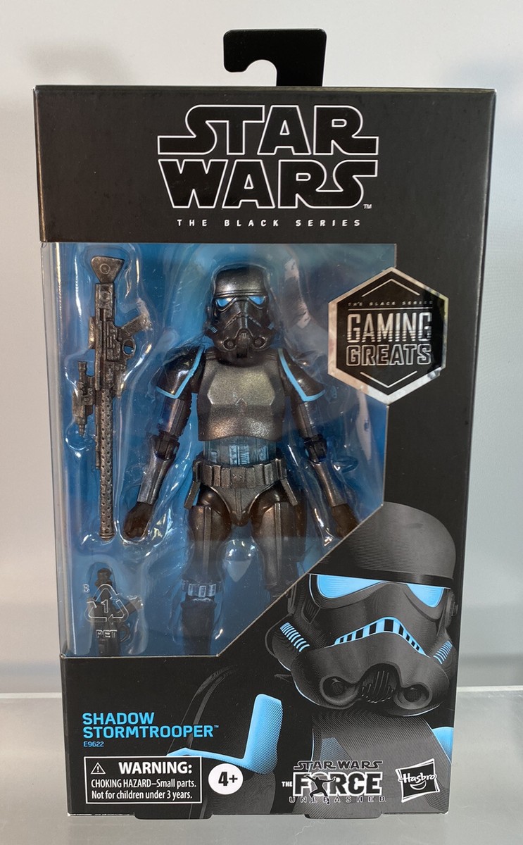Star Wars Black Shadow Stormtrooper 6” Force Unleashed Gamestop