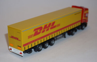 Scania 143 420 V8 + semi-remorque tautliner "Lechner Trans" - SNC