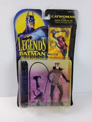 Kenner 1994 Legends of Batman CATWOMAN Quick-Climb Claw Capture Net ...