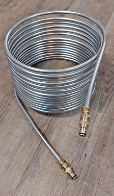 Spirale 15m Edelstahl 12x1mm AISI 316L EN 1.4404 mit Außen-Ø ca. 32cm Gardena A.
