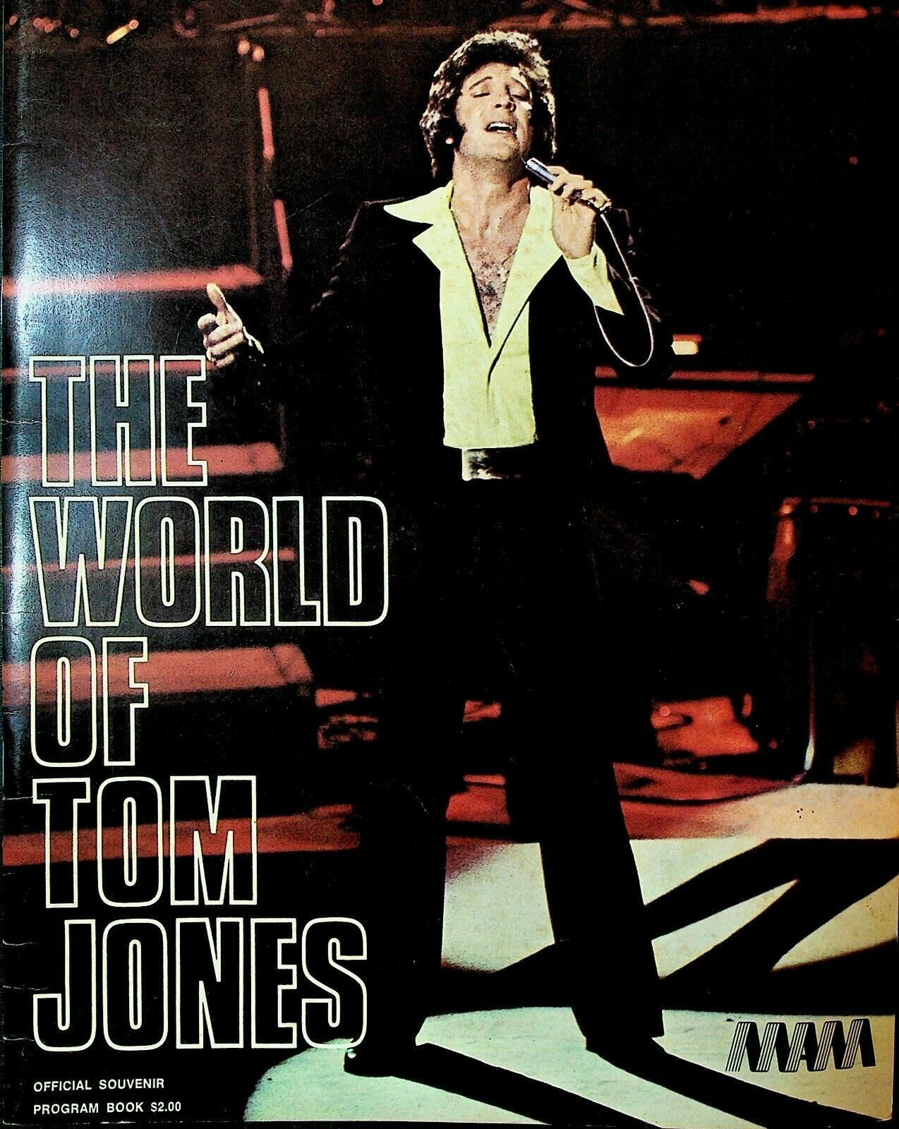 Bargain The World of Tom Jones Official Program 1972 Souvenir Book Inexpensive Melod