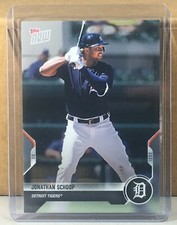 2021 TOPPS NOW Road to Opening Day #OD-111 JONATHAN SCHOOP TIGERS Print Run 502