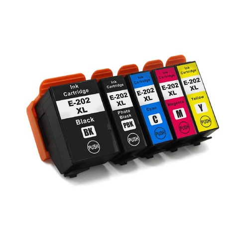 5 Ink Cartridges fits Epson E202XL Expression XP6000 XP6005 XP6100