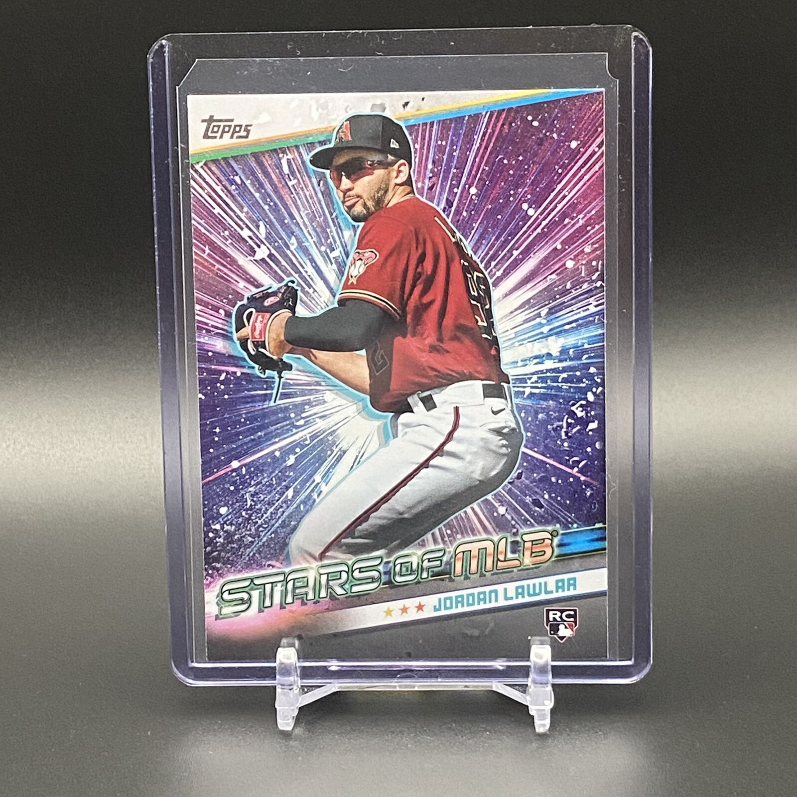 2024 Topps Series 1 - #SMLB-4 Jordan Lawlar Rookie Stars of MLB Diamondbacks RC
