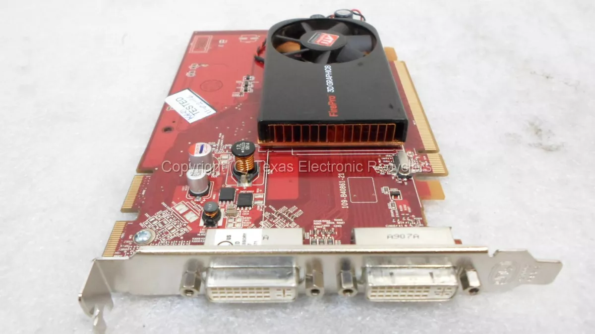 HP ATI Radeon 508279 001 519291 001 109 B40861 21 FirePro V3700 256 MB PCIe x16