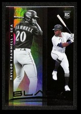 2021 Panini Chronicles Black Taylor Trammell Rookie Seattle Mariners #13