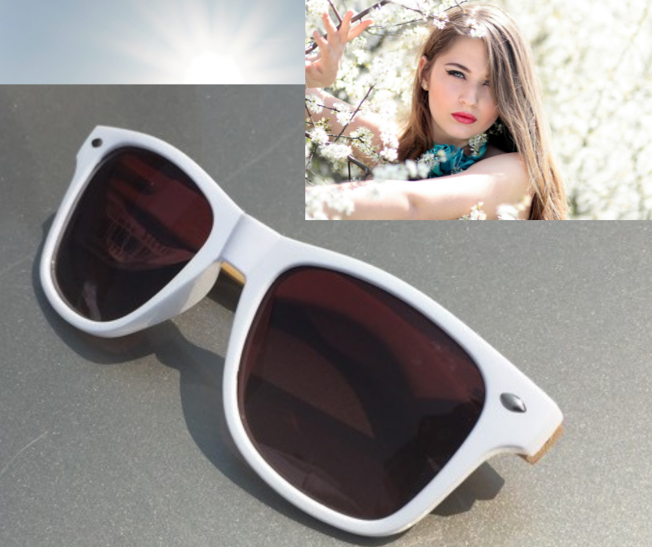 LOTE 3 Sunglasses,Fashion, WHITE,Carpentier Collection 100  display picture 3