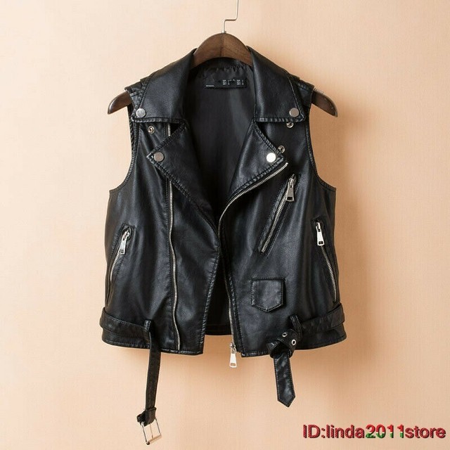 leather gilet womens zara