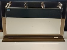 SPECCHIERA 110CM ILLUMINATA 4 FARETTI ANNI 70 ANTONIO LUPI ULTIMA DA ESPOSIZIONE