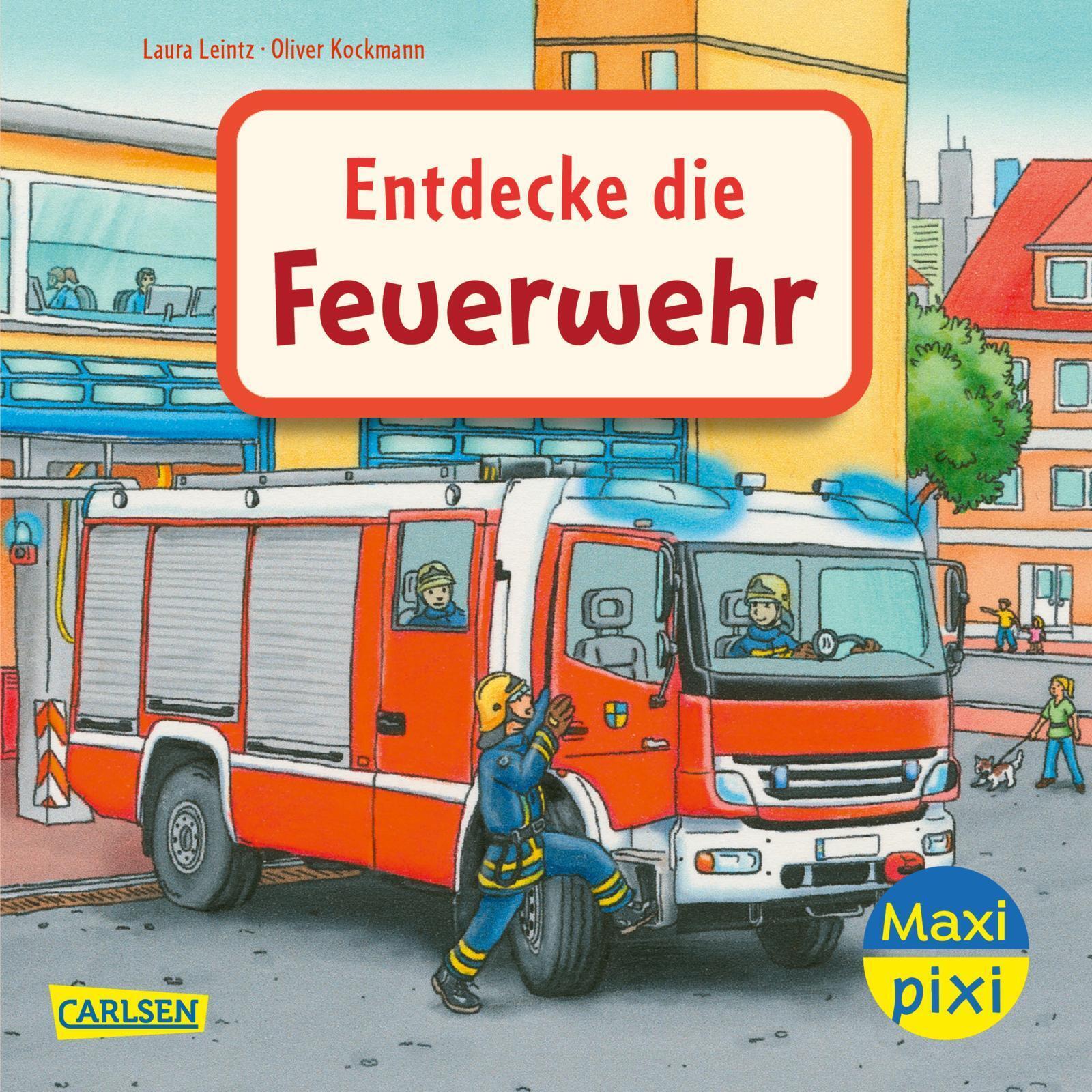 Thumbnail - Maxi Pixi 397: Ve 5 Entdecke Die Feuerwehr (5 Exemplare) | Laura