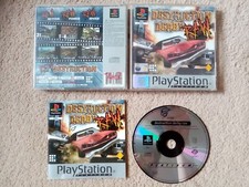 ebay® Auktion 265781297305 | Destruction Derby Raw PS1 (KOMPLETT) selten Platin Racing Sony PlayStation Thumbnail of ebay® auction 265781297305 | Destruction Derby Raw PS1 (KOMPLETT) selten Platin Racing Sony PlayStation