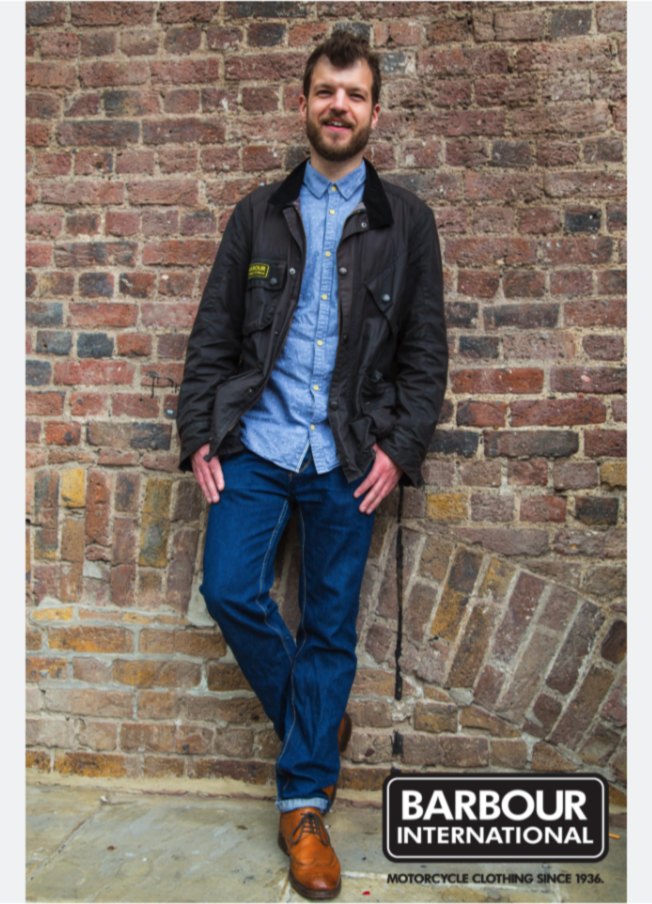 BARBOUR INTERNATIONAL ORIGINAL WAX JACKET MSRP$500 STAR WARS BARBOUR INTERNATIONAL ORIGINAL WAX JACKET MSRP$500 STAR WARS