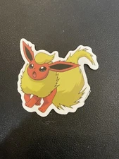 Flareon Vinyl Sticker Car Decal Pokemon  Laptop Sticker Water Bottle Eevee