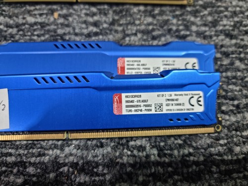 J315 8GB (2x 4GB) Kit RAM HX313C9FK2/8 DDR3 1333MHZ 240Pin DIMM For HyperX FURY - Picture 3 of 5