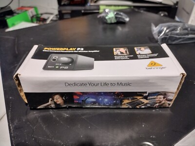 Behringer Powerplay P2 Ultra-Compact Personal In-ear Monitor Amplifier