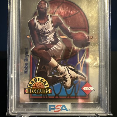 1996 Collector's Edge Rookie Rage - Radical Recruits Kobe Bryant