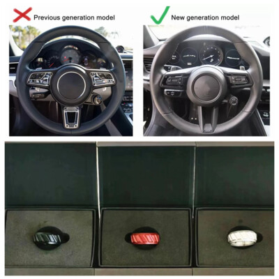 Steering Wheel Sc Control Switch Button Cover for Porsche Panamera 2021-2025