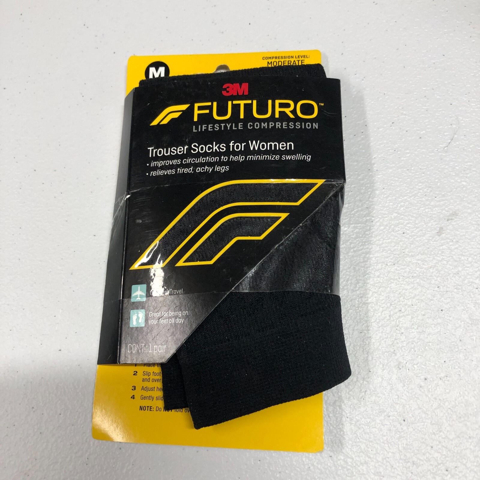 Futuro Compression Trouser Socks for Women Size M Compression 1520