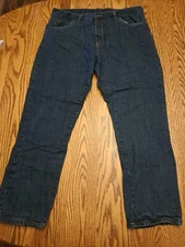 Adventuridge 38x32 Grey Flannel Lined Mens Cold Weather Jeans