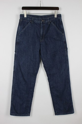 Wrangler 94FLWST Uomo W32/L32 Spesso Fodera Pile Lavoratore Jeans 31677-JS  | eBay