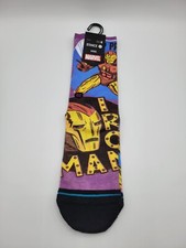Stance Casual Marvel Iron Man Prevent Rust Socks Size M NWT