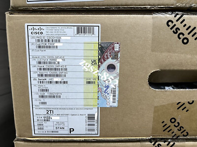 Brand new C9200L-24P-4G-E Catalyst 9200L 24 ports full PoE+ 4x1G uplink Switch