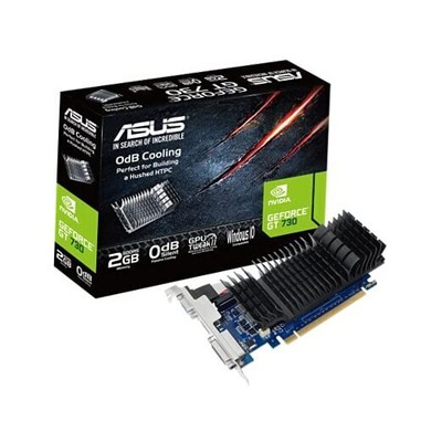  GeForce GT 730 2GB GDDR5 Low Profile Graphics Card for Silent HTPC Builds 