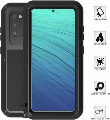 For Samsung Galaxy S25 S24 S23 S22 S21 S20 S9 S8 Metal Aluminum Heavy Duty Case