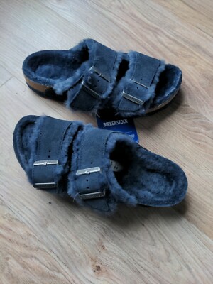 birkenstock arizona suede night