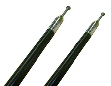 NEW SKIPSHOOTER BLACK 5 FOOT CB,HAM 5000 WATT ANTENNAS USA MADE! 2 items