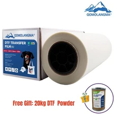 120 Rolls 23.6" x 328FT DTF Direct Transfer Film Double Sided for 24in Printer